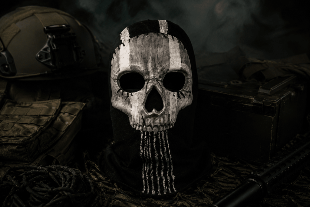 Masque Ghost Simon Riley - Fabrication artisanale - TASK FORCE GEAR