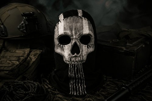 Masque Ghost Simon Riley - Fabrication artisanale - TASK FORCE GEAR